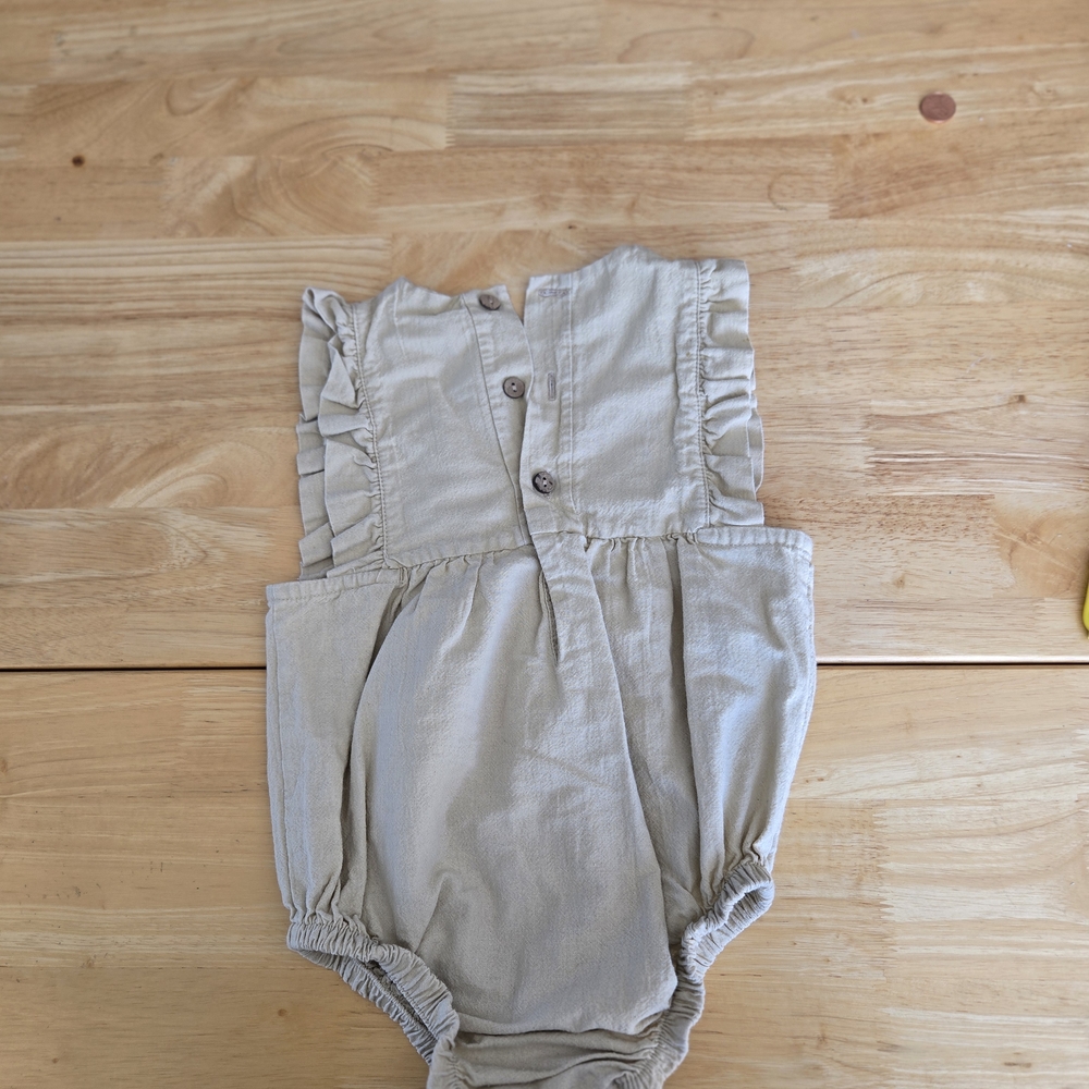 Adorable Ruffled Baby Romper
